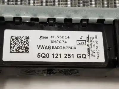 Second-hand car spare part water radiator for cupra formentor dpca oem iam references 5q0121251gq