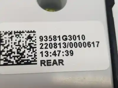 Pezzo di ricambio per auto di seconda mano interruttore alzacristalli anteriore destro per hyundai i30 1.6 crdi riferimenti oem iam 93581g3010 93581g3010 