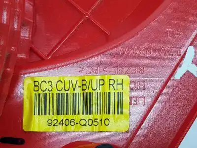 Peça sobressalente para automóvel em segunda mão farolim de para choques traseiro direito  por hyundai bayon 1.0 tgdi referências oem iam 92406q0510 92406q0510 