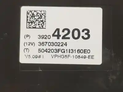 Peça sobressalente para automóvel em segunda mão quadrante por opel corsa e (x15) 1.4 lpg (08 68) referências oem iam 39140084  39140084