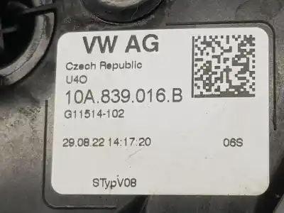Автозапчастина б/у замок заднього правого дверя для seat ibiza 1.0 tsi посилання на oem iam 10a839016b  10a839016b