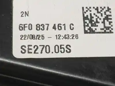 Автозапчастина б/у регулятор вікна передній лівий для seat ibiza 1.0 tsi посилання на oem iam 6f0837461c  6f0837461c