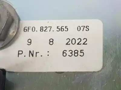 Автозапчастина б/у зовнішня ручка ворот для seat ibiza 1.0 tsi посилання на oem iam 6f0827565  6f0827565 Автозапчастина б/у зовнішня ручка ворот для seat ibiza 1.0 tsi посилання на oem iam 6f0827565  6f0827565