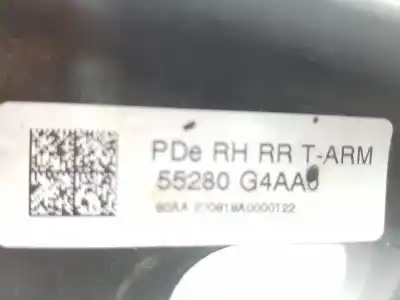 Автозапчастина б/у задній нижний правий ригель підвіски для hyundai i30 (pd) 1.6 crdi cat посилання на oem iam 55280g4aa0  55280g4aa0