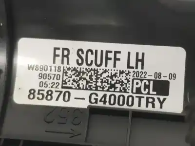 Peça sobressalente para automóvel em segunda mão moldagem por hyundai i30 fastback 2.0 tgdi cat referências oem iam 85870g4000