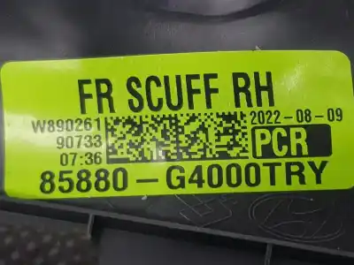 Peça sobressalente para automóvel em segunda mão moldagem por hyundai i30 fastback 2.0 tgdi cat referências oem iam 85880g4000