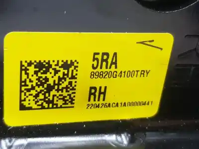 Автозапчастина б/у напіднатяжач подушки безпеки задня права для hyundai i30 (pd) 1.6 crdi cat посилання на oem iam 89820g4000  89820g4000