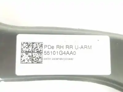 Автозапчастина б/у верхній задній правий рычаг підвіски для hyundai i30 (pd) 1.6 crdi cat посилання на oem iam 55101g4aa0  55101g4aa0
