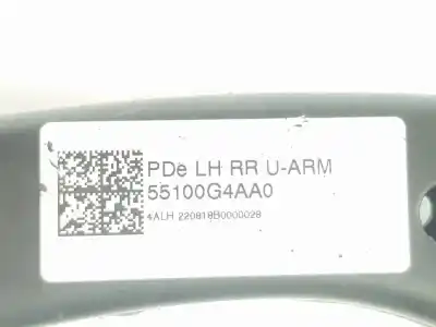 Автозапчастина б/у лівий задній верхній рычок підвіски для hyundai i30 (pd) 1.6 crdi cat посилання на oem iam 55100g4aa0  55100g4aa0