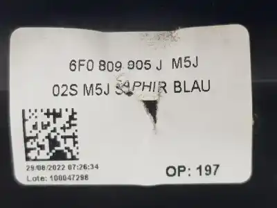 Автозапчастина б/у зовнішній пливний колпак для seat ibiza 1.0 tsi посилання на oem iam 6f0809905j  6f0809905j