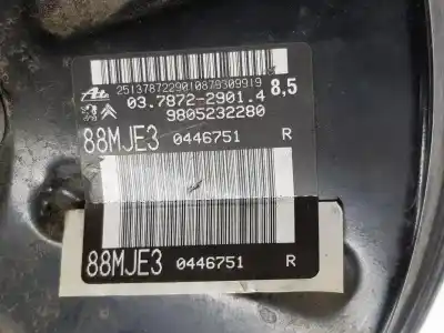 Автозапчастина б/у гальмівний серво для citroen jumpy furgon club xl посилання на oem iam 1613263680  1613263780