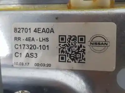 Автозапчасти б/у регулятор стекла заднего левого за nissan qashqai ii suv (j11, j11_) 1.6 dig-t ссылки oem iam 82701hv00a