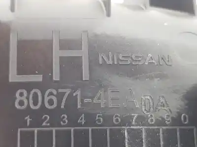 Автозапчасти б/у левая задняя внутренняя ручка за nissan qashqai ii suv (j11, j11_) 1.6 dig-t ссылки oem iam 806714ea1a  806714ea1a