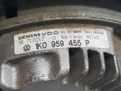 Second-hand car spare part radiator cooling fan for volkswagen caddy ka/kb 2.0 sdi oem iam references 1k0959455p  1k0959455p
