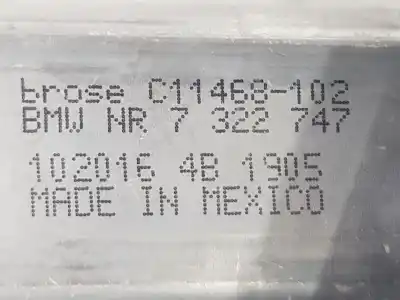 Автозапчасти б/у регулятор стекла заднего левого за bmw x5 (f15) xdrive40d ссылки oem iam 51357291951  67627322747