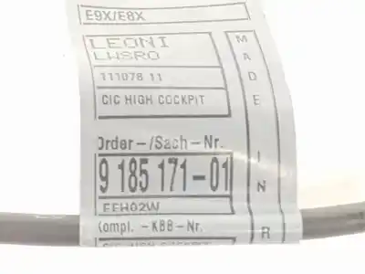 Peça sobressalente para automóvel em segunda mão sensor por bmw serie 1 cabrio (e88) 118d referências oem iam 61119185171  9185171