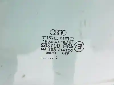 Second-hand car spare part passenger side right window regulator for audi a4 b6 (8e2) 2.0 oem iam references 8e0837462a  8e0837462c
