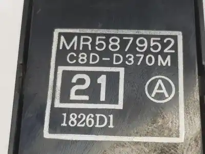 Автозапчастина б/у передні вікний вмикач для mitsubishi l 200 (ka0/kb0) 2.5 di-d cat посилання на oem iam mr587952  mr587952