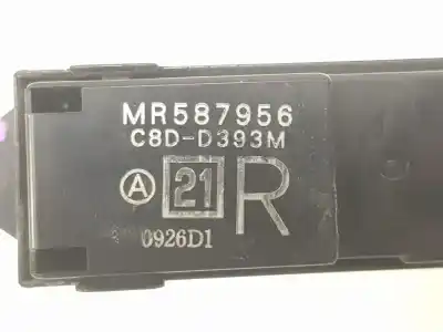 Автозапчастина б/у управління склами задніх правіх для mitsubishi l 200 (ka0/kb0) 2.5 di-d cat посилання на oem iam mr587956  mr587956
