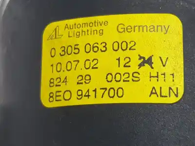 Автозапчастина б/у правий протитуман для audi a4 b6 (8e2) 2.0 посилання на oem iam 8e0941700b  8e0941700b