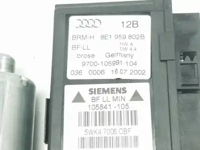 Second-hand car spare part right front window motor for audi a4 b6 (8e2) 2.0 oem iam references 8e1959802b  8e1959802g