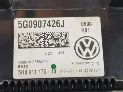 Автозапчастина б/у клімат-контроль для volkswagen golf vii (5g1, bq1, be1, be2) 1.6 tdi посилання на oem iam 5g0907044bc