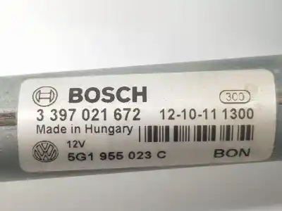 Автозапчастина б/у двигатель передніх склоочисників для volkswagen golf vii (5g1, bq1, be1, be2) 1.6 tdi посилання на oem iam 5g1955023c