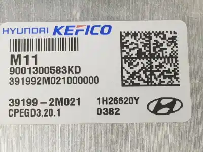 Pezzo di ricambio per auto di seconda mano centralina motore per hyundai tucson 1.6 tgdi riferimenti oem iam 391992m021 391992m021 