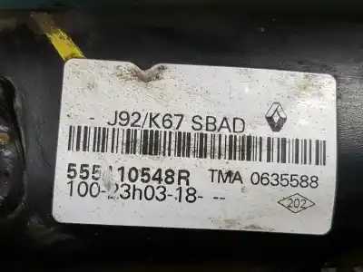 Автозапчастина б/у задня вісь для dacia dokker monospace (ke_) 1.6 посилання на oem iam 555110548r  555110548r