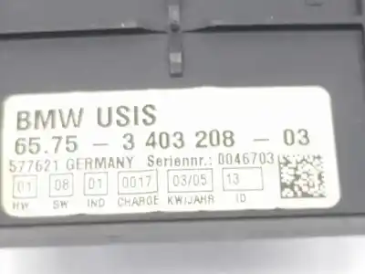 Second-hand car spare part electronic module for bmw x3 (e83) 3.0 d oem iam references 65753403208  65753403208