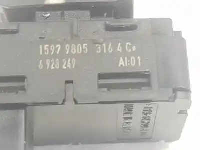 Peça sobressalente para automóvel em segunda mão botão / interruptor elevador vidro traseiro esquerdo por bmw x3 (e83) 3.0 d referências oem iam 61319113773  6928249