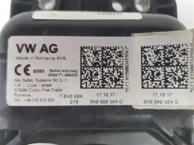 Автозапчасти б/у подушка безопасности передняя правая за audi a3 1.4 16v tfsi ссылки oem iam 8v0880204g  8v0880204g