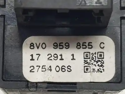 Second-hand car spare part rear right power window switch for audi a3 1.4 16v tfsi oem iam references 8v0959855c
