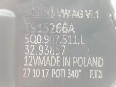 Автозапчастина б/у двигатель відкривання люків кондиціонація для audi a3 1.4 16v tfsi посилання на oem iam 5q0907511l  5q0907511l