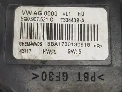 Second-hand car spare part heater blower for audi a3 1.4 16v tfsi oem iam references 5q0907521c