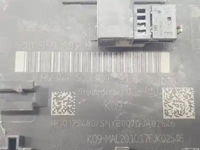 Second-hand car spare part electronic module for audi a3 1.4 16v tfsi oem iam references 5q0959593e  5q0959593e