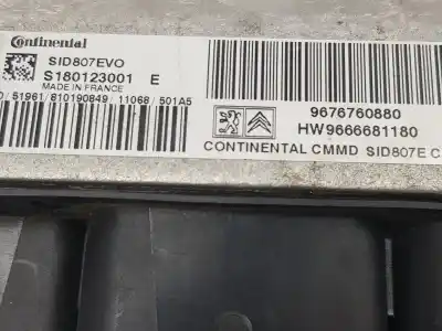 Second-hand car spare part ecu engine control for citroen ds4 1.6 hdi fap oem iam references 9676760880  9676760880