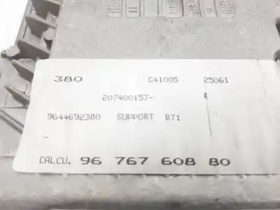 Second-hand car spare part ecu engine control for citroen ds4 1.6 hdi fap oem iam references 9676760880  9676760880