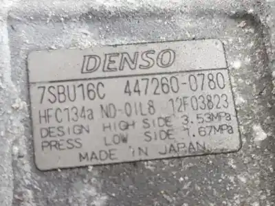 Second-hand car spare part air conditioning compressor for bmw x3 (e83) 3.0 d oem iam references 64526915388  6915388