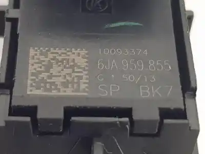 Автозапчастина б/у передній правий віконний вимикач для seat toledo iv (kg3) 1.6 tdi посилання на oem iam 6ja959855 Автозапчастина б/у передній правий віконний вимикач для seat toledo iv (kg3) 1.6 tdi посилання на oem iam 6ja959855