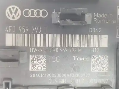 Автозапчастина б/у електронний модуль для audi q7 3.0 v6 24v tdi посилання на oem iam 4f0959793t  4f0959793m