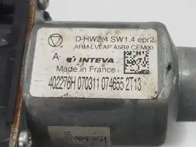 Pièce détachée automobile d'occasion moteur lève vitre avant droit pour citroen ds4 1.6 hdi fap références oem iam 9222gn 9802531780 