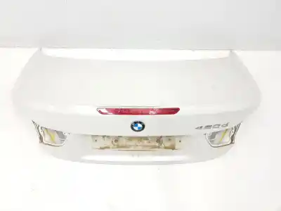 Peça sobressalente para automóvel em segunda mão TAMPA DA MALA por BMW SERIE 4 CABRIO  Referências OEM IAM 41007354896 7354896 COLOR BLANCO A96 