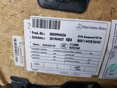 Автозапчасти б/у обивка передней правой двери за clase c clase gla 2.1 cdi ссылки oem iam a1567201300  a1567201300