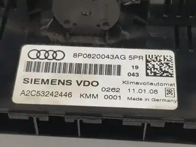 Автозапчасти б/у климат-контроль за audi a3 1.4 16v tfsi ссылки oem iam 8p0820043ag 8p0820043ag 