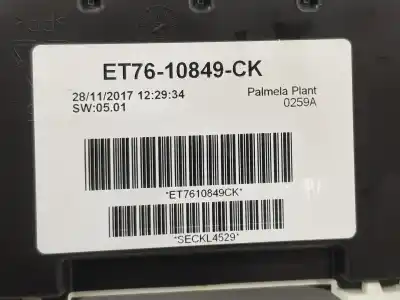 Автозапчастина б/у панель інструментів для ford transit courier b460 furgoneta/monovolumen 1.5 tdci посилання на oem iam 2088819  et7610849ck