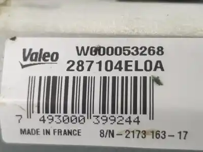 Автозапчастина б/у двигатель заднього склоочисника для nissan qashqai (j11) 1.6 cat 163 cv / 120 kw посилання на oem iam 287104el0a  287104el0a