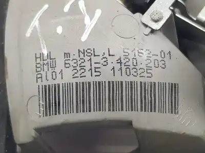 Second-hand car spare part interior left tailgate light for bmw x3 (e83) 3.0 d oem iam references 63213420203  3420203