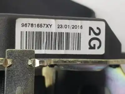 Second-hand car spare part rear left seat belt for peugeot 2008 1.2 12v ethp oem iam references 96781657xy