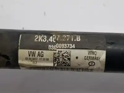 Автозапчастина б/у передня ліва трансмісія для volkswagen caddy furgón/kombi 2.0 tdi посилання на oem iam 2k3407271b  2k3407271b